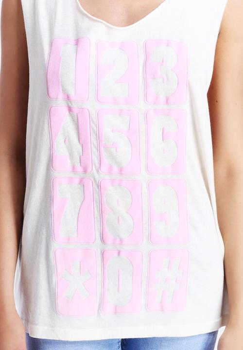 Wildfox - Phone Numbers Vest