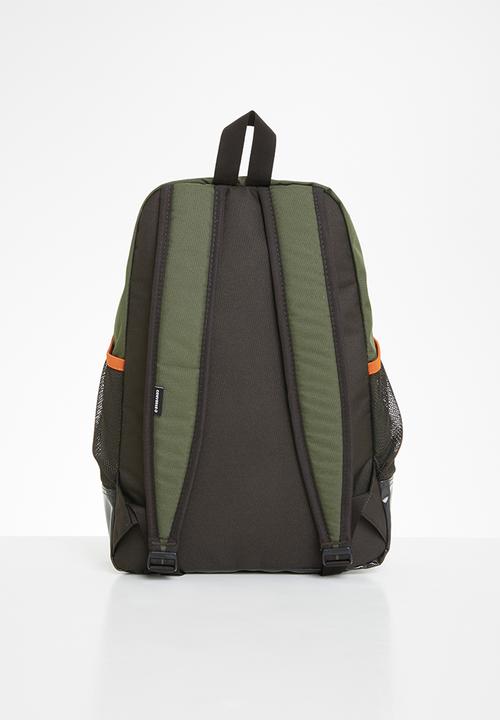 Converse - Speed 2 backpack - cargo khaki/velvet brown/fire