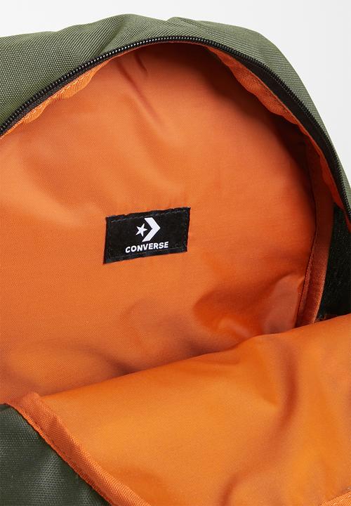 Converse - Speed 2 backpack - cargo khaki/velvet brown/fire