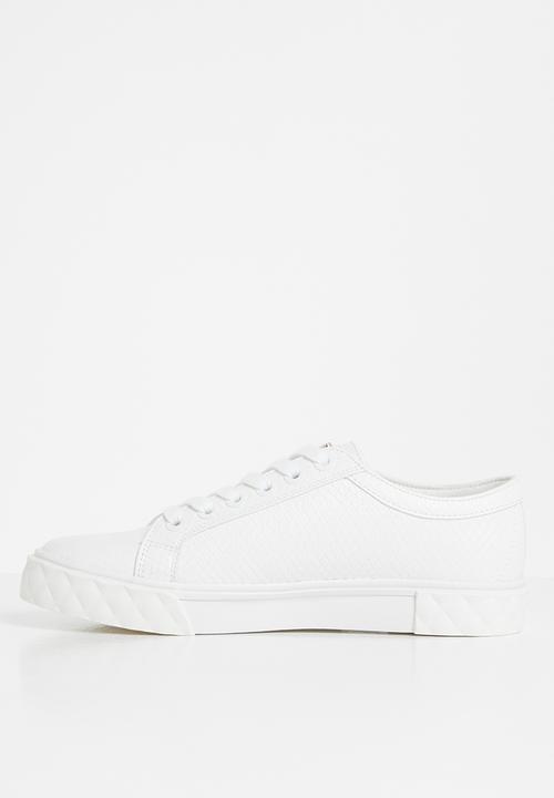 ALDO - Kaendand sneaker - white