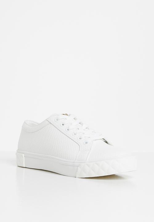 ALDO - Kaendand sneaker - white