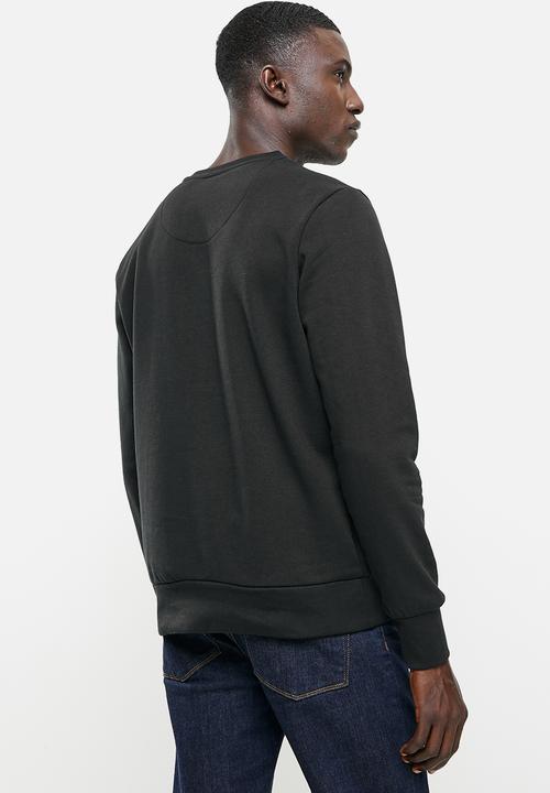 Brave Soul - Kravitz utility sweater - jet black