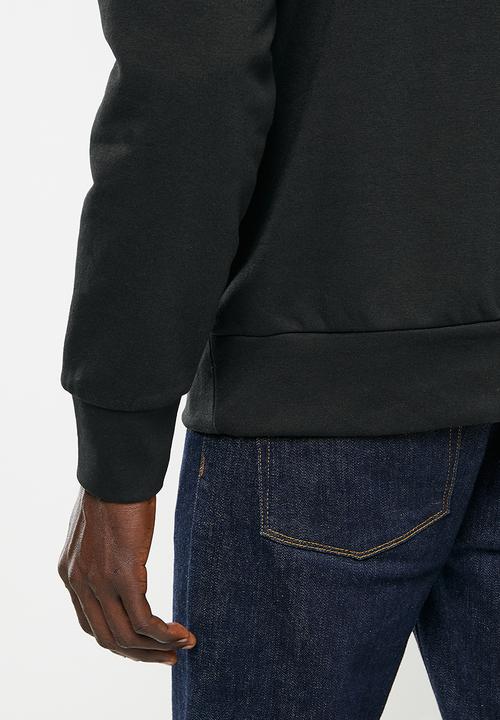 Brave Soul - Kravitz utility sweater - jet black