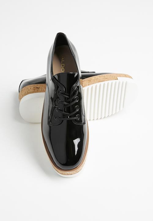ALDO - Weralia0 flatform brogue - black