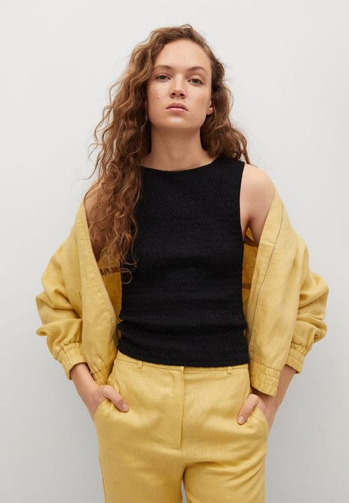 MANGO - Top alberta - black