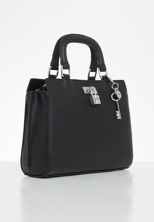 GUESS - Meera satchel - black