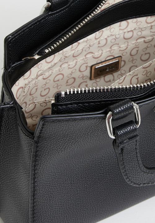 GUESS - Meera satchel - black