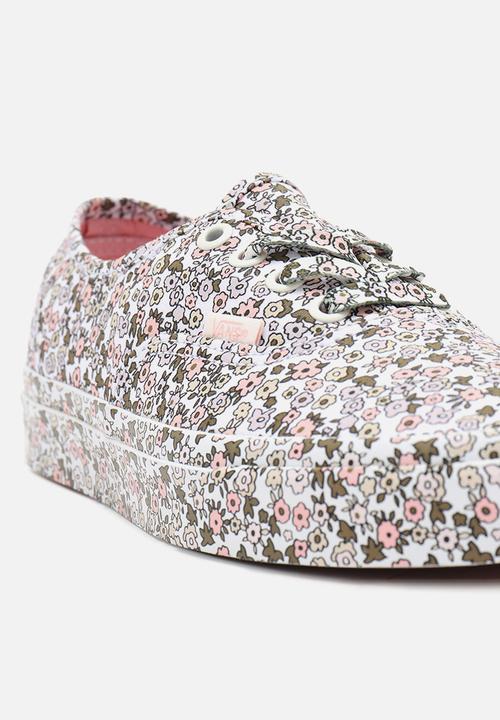 Vans - Authentic - (mono floral) multi/marshmallow