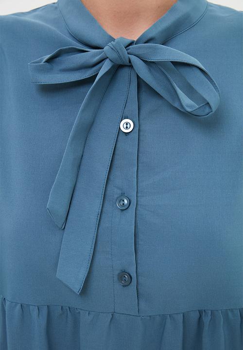 Trendyol - Rope detailed dress - blue