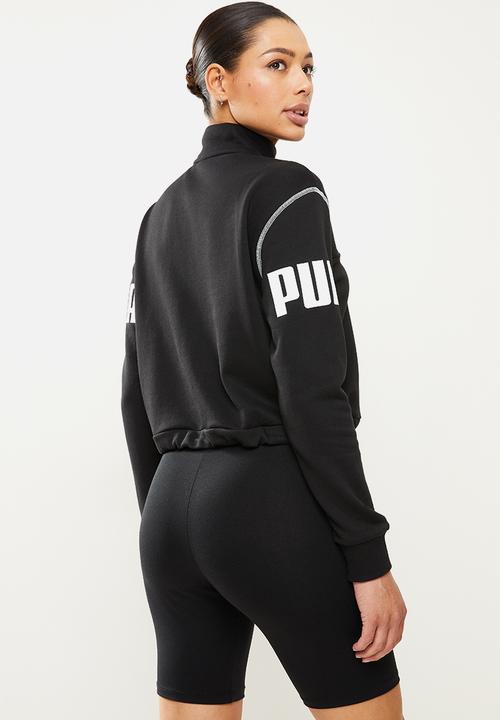 PUMA - Puma power half-zip crew tr - puma black