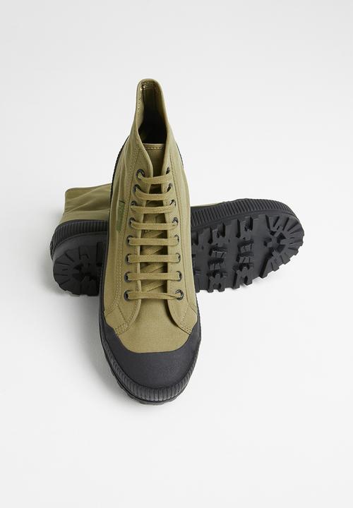 SUPERGA - 2955 alpina wave alpina wave foxing boot - adu green tortora black