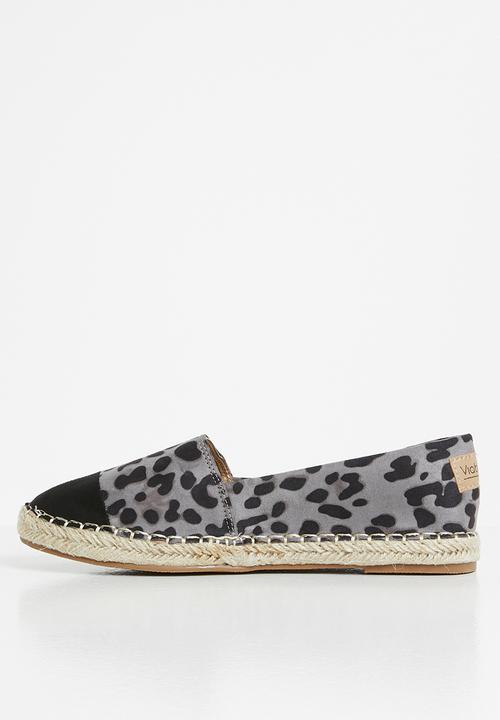 Viabeach - Espa7 espadrille - grey & black