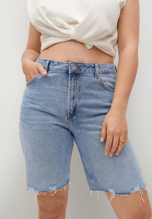 Violeta by Mango - Plus bermuda shorts milan - open blue