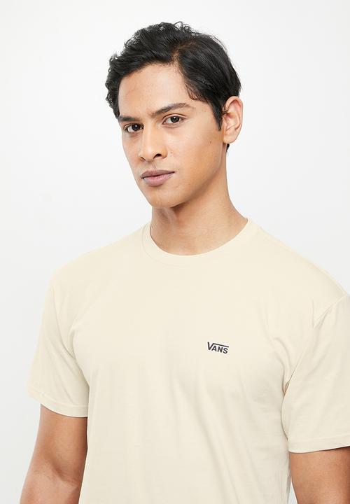 Vans - Left chest logo tee - ecru