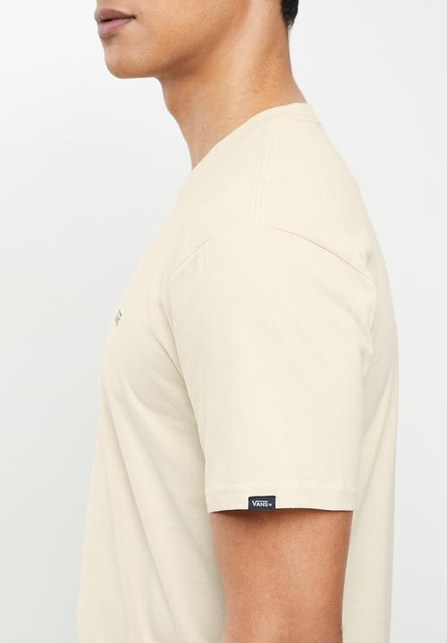 Vans - Left chest logo tee - ecru