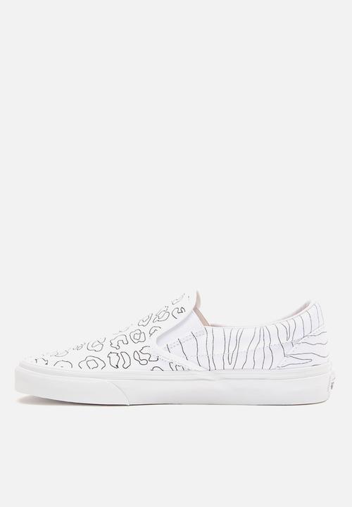 Vans - Classic slip-on - (u-paint) leopard/zebra