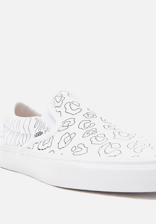 Vans - Classic slip-on - (u-paint) leopard/zebra