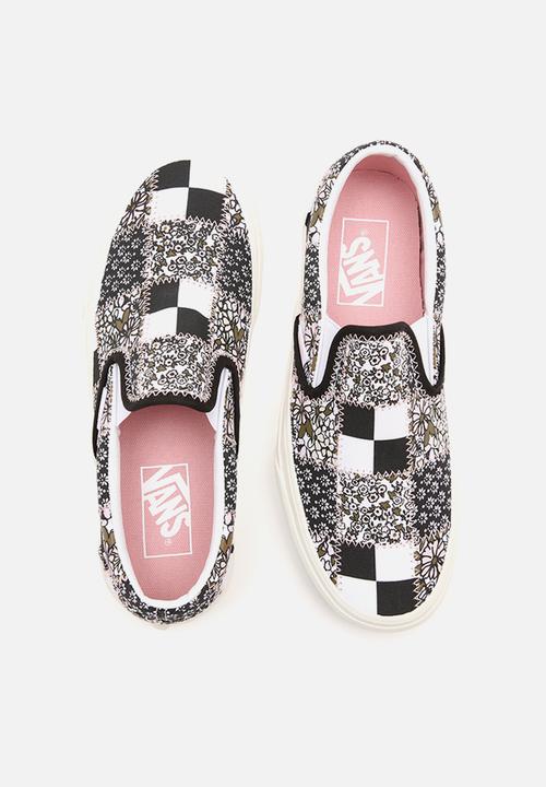 Vans - Classic slip-on - (patchwork floral) multi/marshmallow