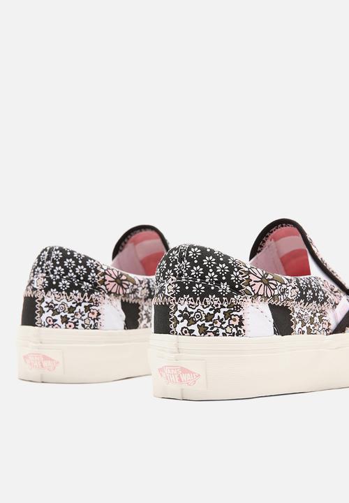 Vans - Classic slip-on - (patchwork floral) multi/marshmallow