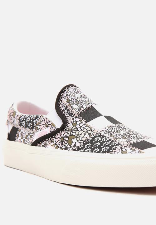 Vans - Classic slip-on - (patchwork floral) multi/marshmallow
