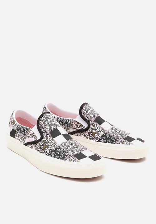 Vans - Classic slip-on - (patchwork floral) multi/marshmallow