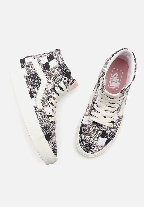 Vans - Sk8-hi - (patchwork floral) multi/marshmallow