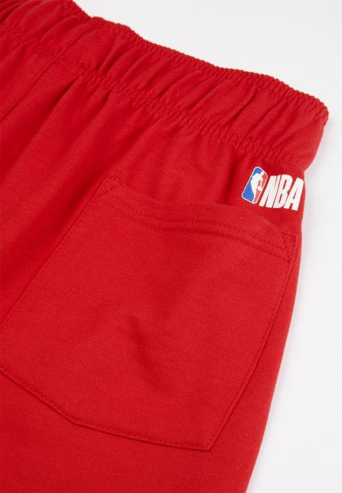 NBA - Bull basketball retro shorts - red