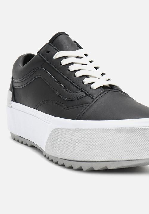 Vans - Old skool stacked - (shiny) black/true white