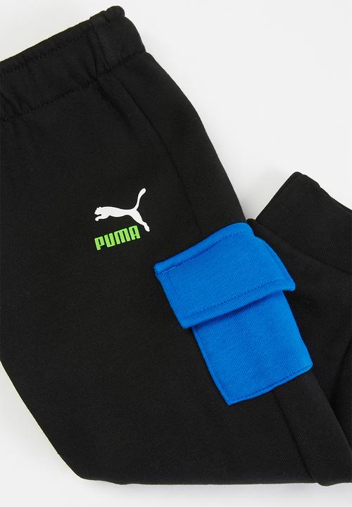 PUMA - Minicats clsx crew jogger fl - black