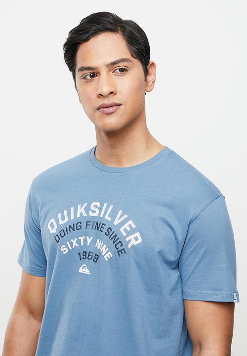 Quiksilver - Uptown short sleeve tee - blue