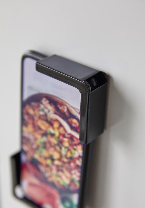 Yamazaki - Tower magnetic tablet holder - black