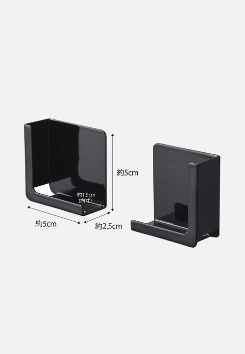 Yamazaki - Tower magnetic tablet holder - black
