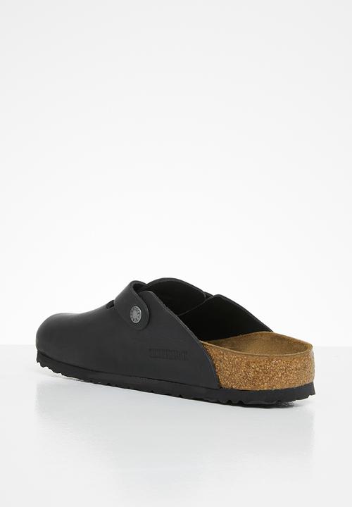 Birkenstock - Boston oiled leather narrow - black
