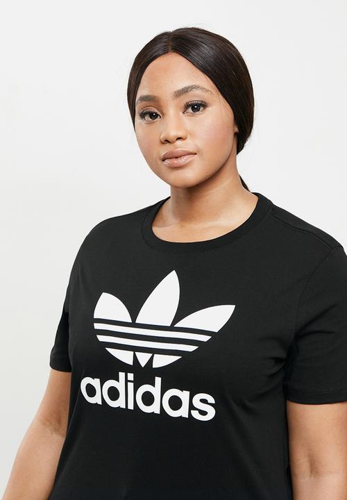adidas Originals - Plus trefoil short sleeve tee - black