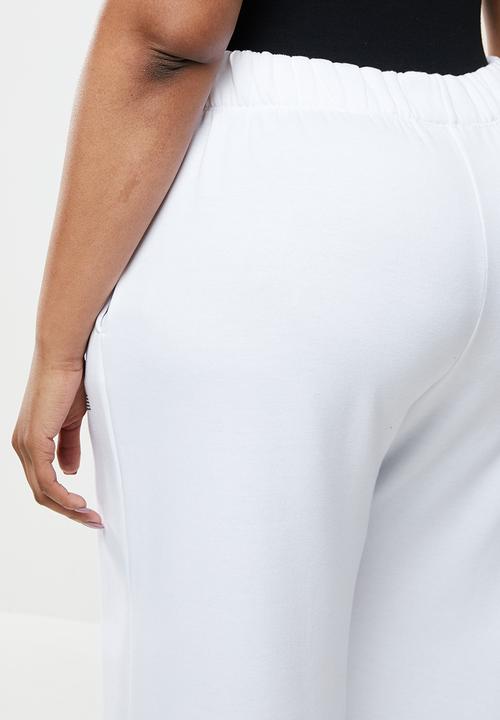 Blake - Wide leg jogger - white