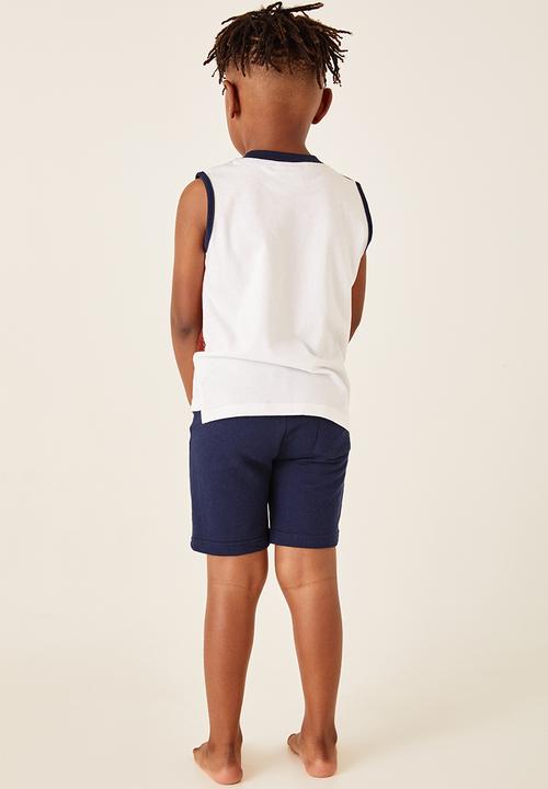 Flyersunion - Vacay muscle tee - white