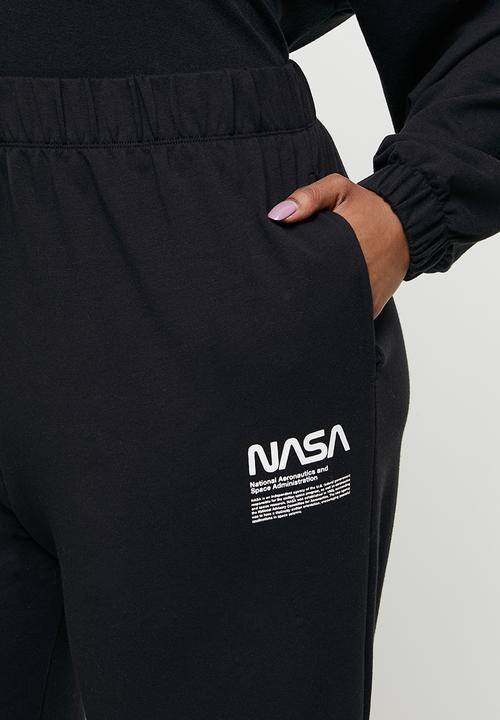 Blake - Wide leg jogger - black