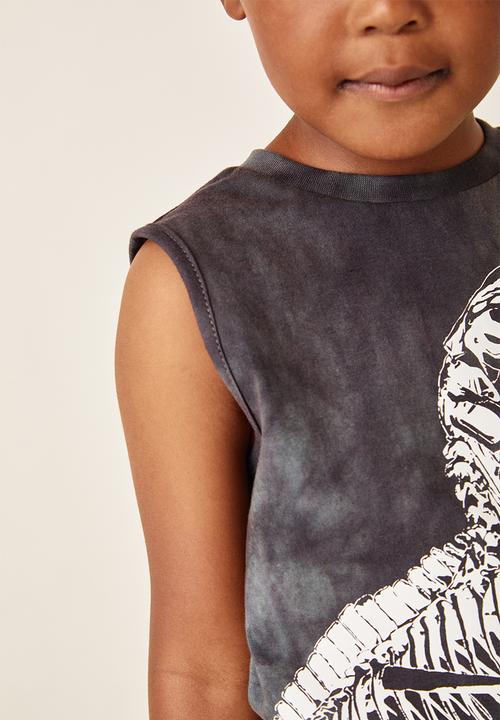 Flyersunion - Roarsome muscle tee - black