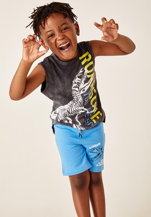 Flyersunion - Roarsome muscle tee - black
