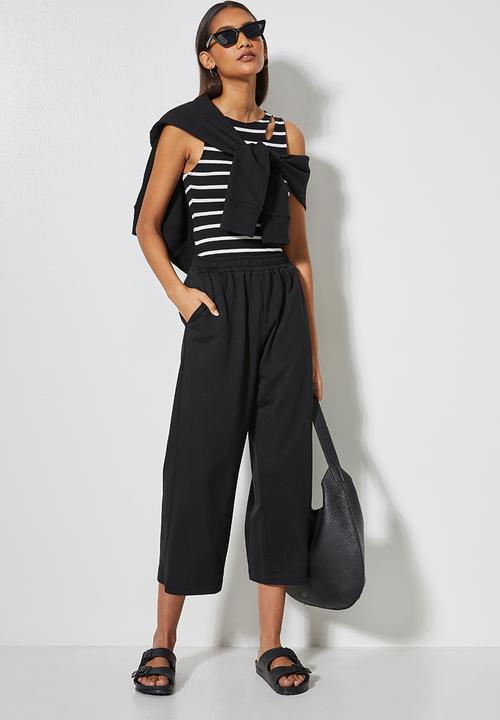 Superbalist - Sweat culottes - black