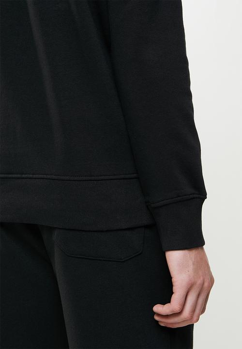 Brave Soul - Town fleece sweater - jet black