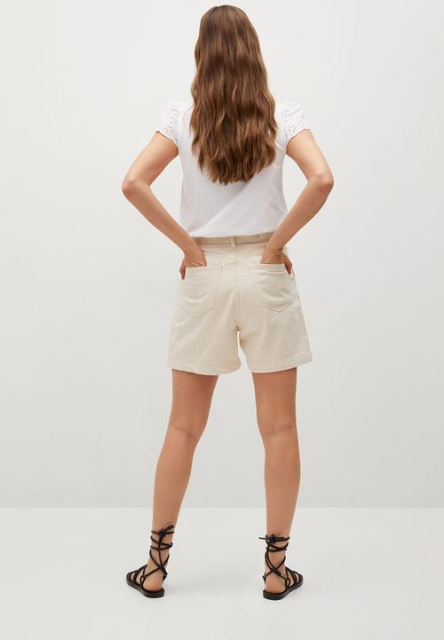 MANGO - T-shirt lorena - white