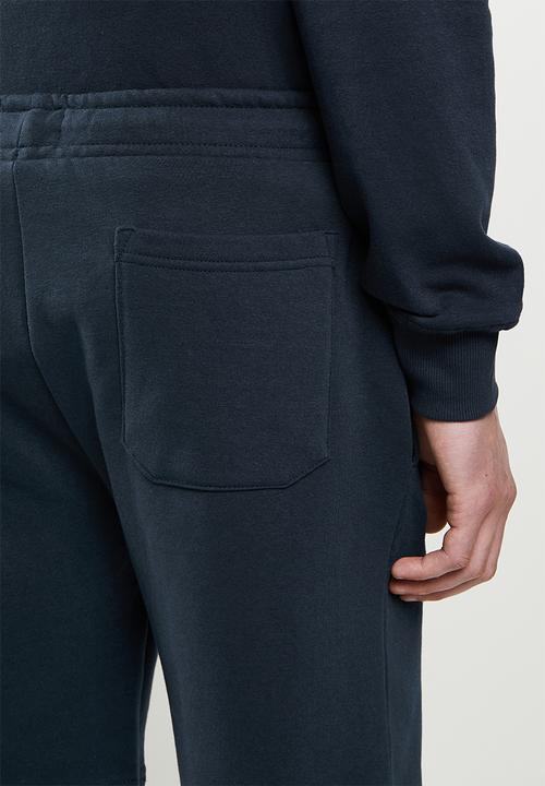 Brave Soul - City fleece shorts - dark navy