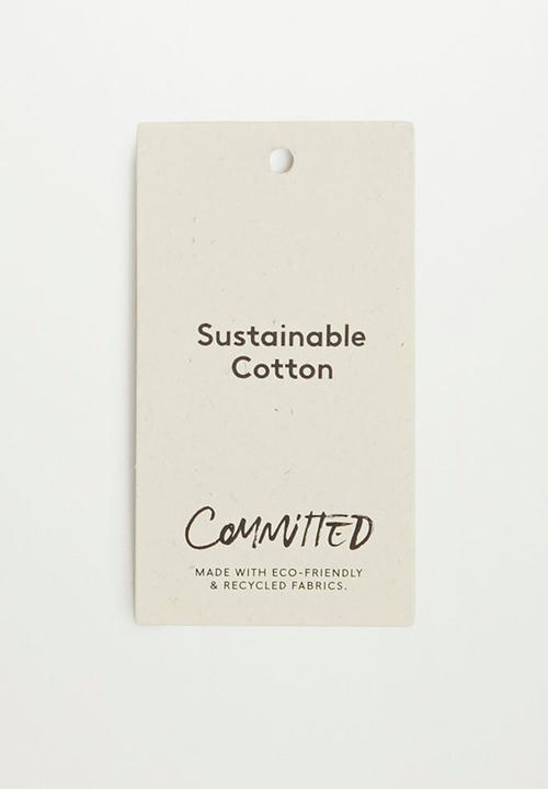 MANGO - T-shirt boton - white