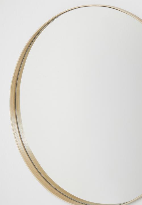 Native Decor - Oak slope mirror - natural