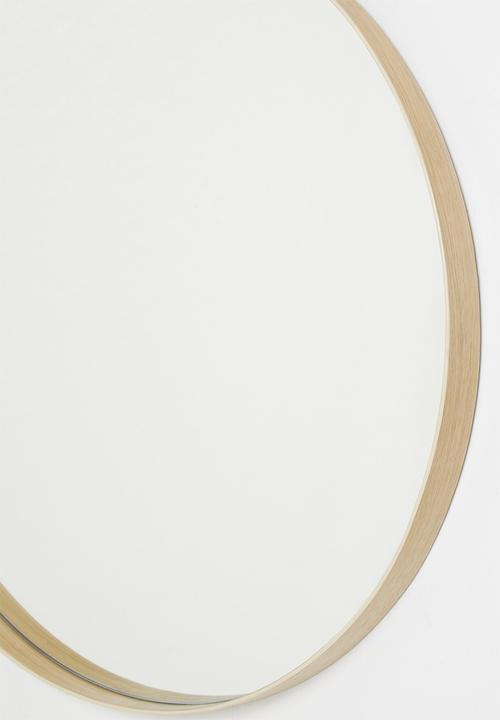 Native Decor - Oak slope mirror - natural
