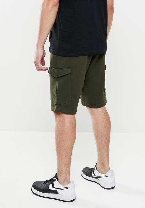 Brave Soul - Auden essential double pocket cargo - khaki