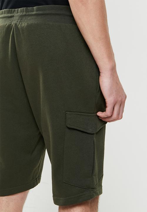 Brave Soul - Auden essential double pocket cargo - khaki
