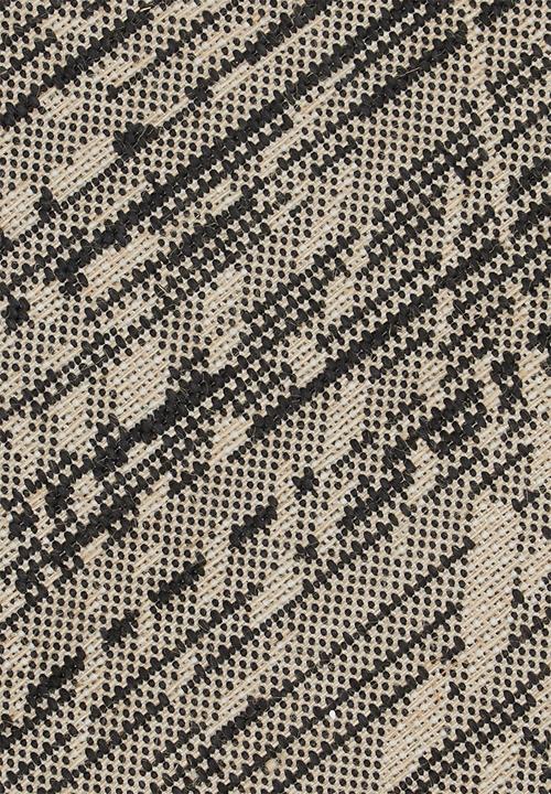 Hertex Haus - Cocos rug - black