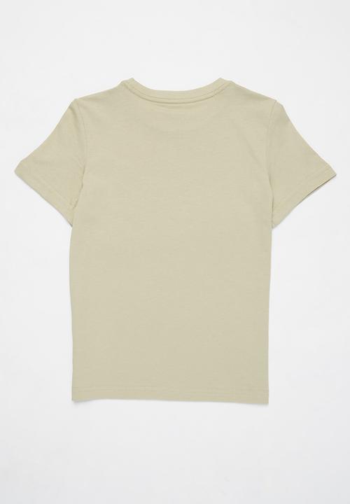 PUMA - Ess logo tee b - spray green